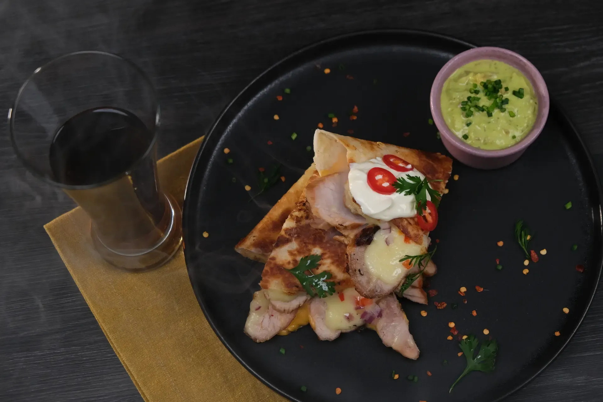 Quesadilla de Solomito Cerdo