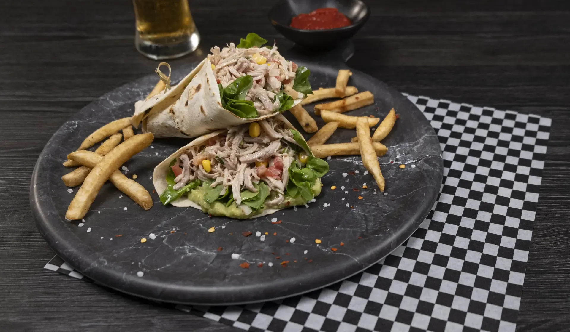 Wrap de Falda Desmechada